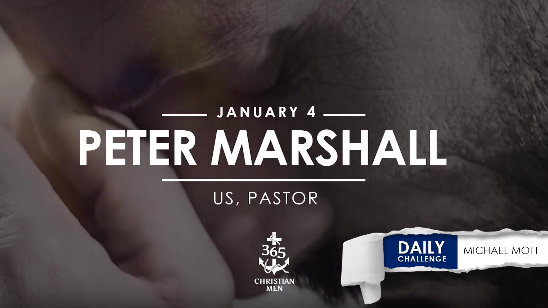 Enero 4 – Peter Marshall