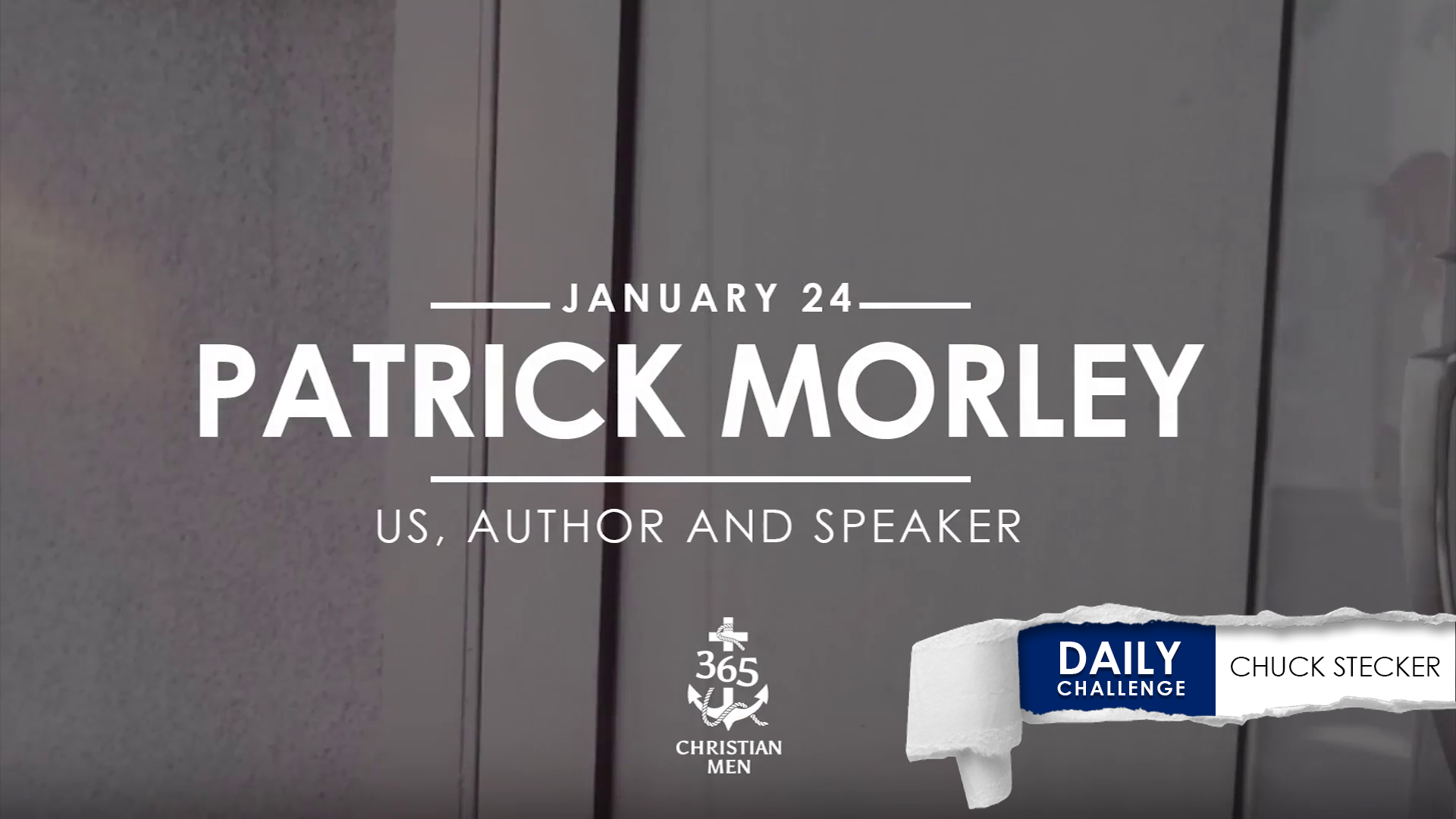 Enero 24 – Patrick Morley