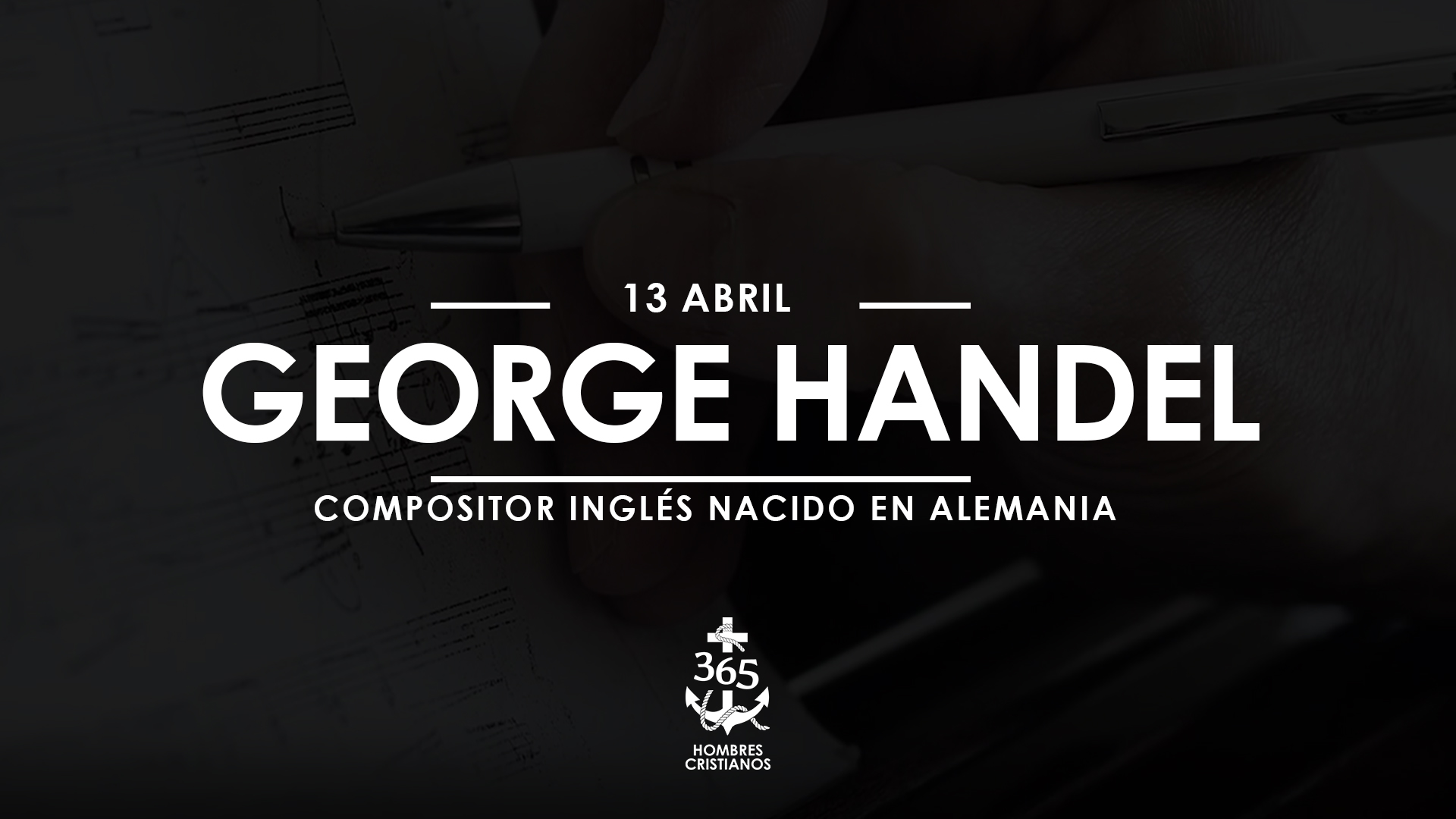 Abril 13- George Handel