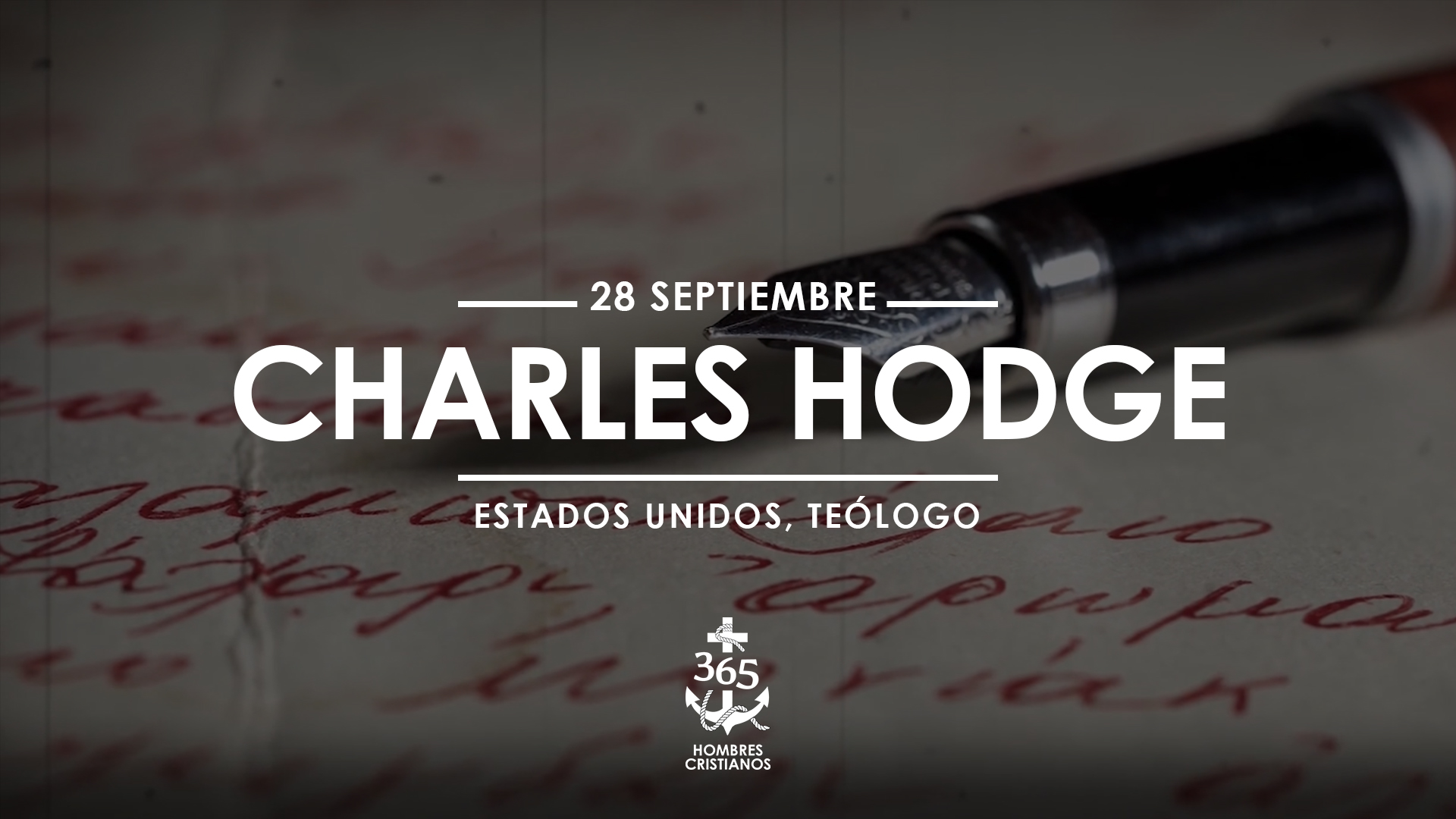 Septiembre 28- Charles Hodge