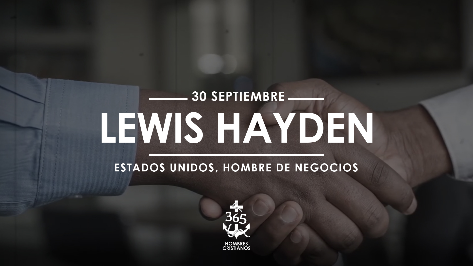 Septiembre 30- Lewis Hayden