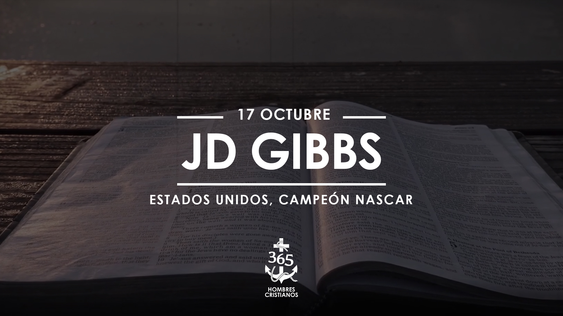 Octubre 17- Jd Gibbs