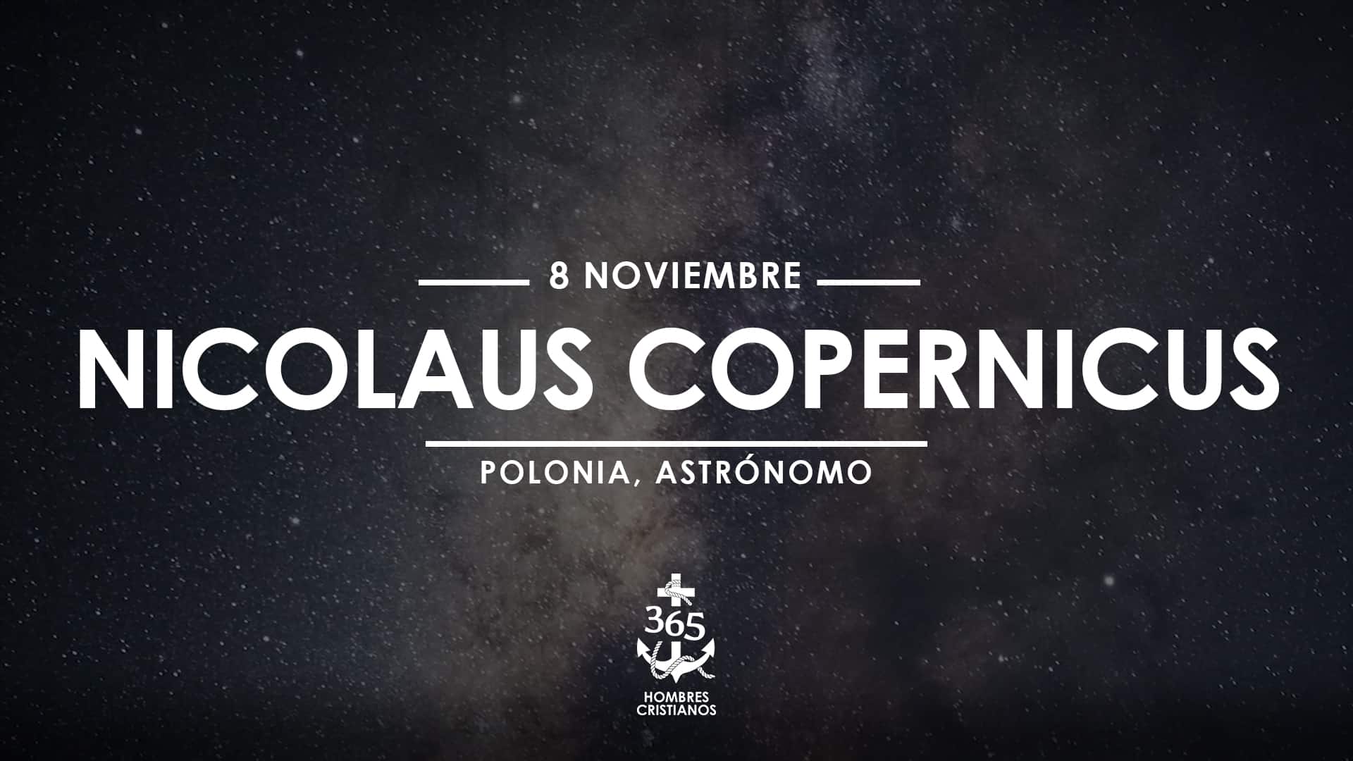 Noviembre 08- Nicolaus Copernicus