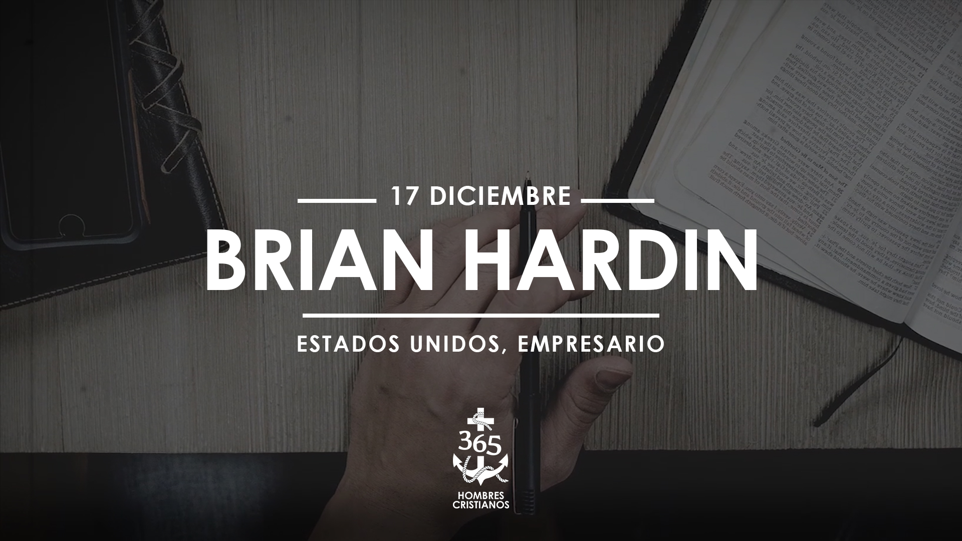 Diciembre 17- Brian Hardin